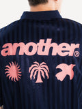 Another Cotton Lab Rave & Athletic Soccer Jersey T-Shirt Navy Blue