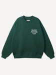 Another Cotton Lab Sunday Running Club Sweater bottle green