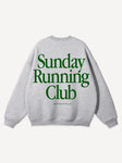Another Cotton Lab Sunday Running Club Sweater heather grey