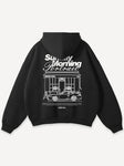 Another Cotton Lab Sunday Morning Hoodie Black