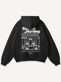 Another Cotton Lab Sunday Morning Hoodie Black