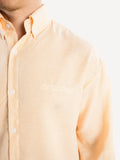 Another Cotton Lab The Essential Summer Shirt Yellow Striped