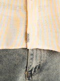 Another Cotton Lab The Essential Summer Shirt Yellow Striped