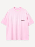 Another Cotton Lab Vacation Rules T-Shirt Washed Powder Pink