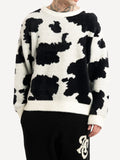 Another Cotton Lab Another Cow Knit Sweater