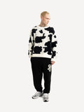 Another Cotton Lab Another Cow Knit Sweater