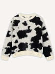 Another Cotton Lab Another Cow Knit Sweater