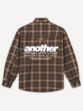 Another Cotton Lab Flanell Shirt Dark Autumn