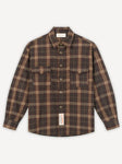 Another Cotton Lab Flanell Shirt Dark Autumn