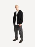 Another Cotton Lab Another Knit Cardigan Black