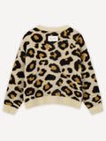 Another Cotton Lab Another Leopard Knit Sweater