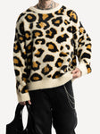 Another Cotton Lab Another Leopard Knit Sweater