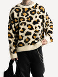 Another Cotton Lab Another Leopard Knit Sweater