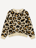 Another Cotton Lab Another Leopard Knit Sweater