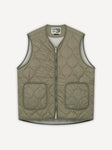 Another Cotton Lab Padded Vest Green