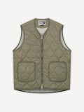 Another Cotton Lab Padded Vest Green