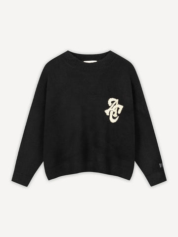 Another Cotton Lab Another Set Knit Sweater Black