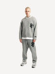 Another Cotton Lab Another Set Knit Sweater Heather Grey