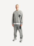 Another Cotton Lab Another Set Knit Sweater Heather Grey