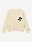 Another Cotton Lab Another Set Knit Sweater Off White