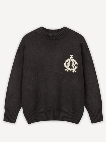 Another Cotton Lab Another Yankee Knit Sweater Chocolate