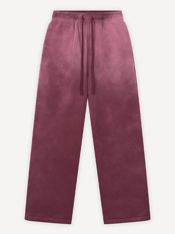 Another Cotton Lab Everday Sweatpants Washed Wine Red