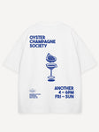 Another Cotton Lab Oyster and Champagne T-Shirt White