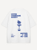 Another Cotton Lab Oyster and Champagne T-Shirt White