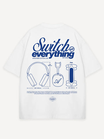 Another Cotton Lab Pods T-Shirt Weiß