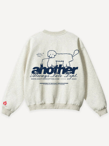 Another Cotton Lab Still Pretty Sweater Ash Grey