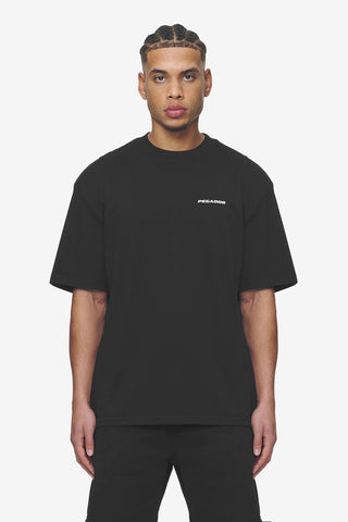 Pegador Logo Oversized Tee Washed Black White Gum