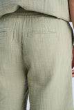 Lindbergh Musselin Shorts Dusty Olive