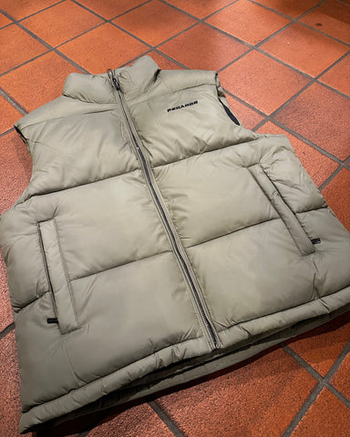 Pegador Landin Puffer Vest Mud Olive