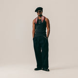 BLKVIS Script Tank Top black