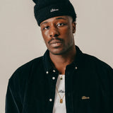 BLKVIS Script Corduroy Shirt Black
