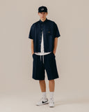BLKVIS Boxy Shortsleeve Shirt Blueberry
