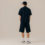 BLKVIS Boxy Shortsleeve Shirt Blueberry