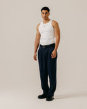 BLKVIS Pleated Trousers Blueberry