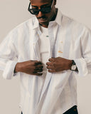 BLKVIS Script Heavy Hemd Skyway