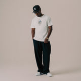 BLKVIS Newspaper T-Shirt white