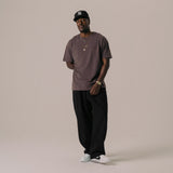 BLKVIS Script T-Shirt raisin