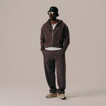 BLKVIS Script Sweatpants raisin