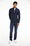 Lindbergh Halfzip Sweater Relaxed Fit Navy