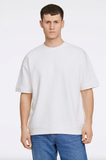 Lindbergh Oversize Sweat Tee Off White