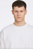 Lindbergh Oversize Sweat Tee Off White