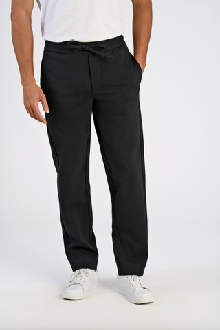 Lindbergh Stoffhose Relaxed Black