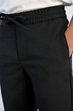 Lindbergh Stoffhose Relaxed Black