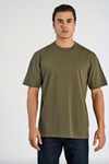 Lindbergh Oversize Tee Dusty Army