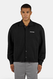 Pegador Tate Structured Overshirt Washed Black White