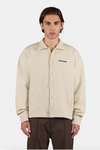 Pegador Tate Structured Overshirt Washed Stone Black
